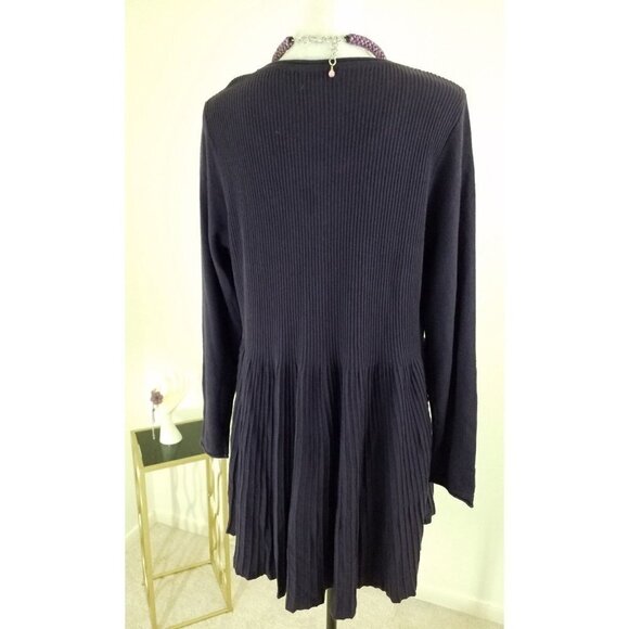 Style & Co.Woman~Plus Size 0X~Dark Grape High Low  Blouse Tunic NWT $56.50 - Picture 2 of 10